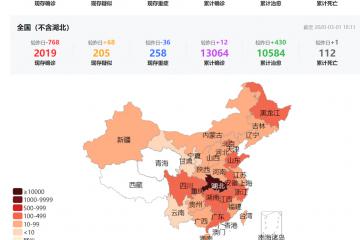 关注疫情实时报表（图）