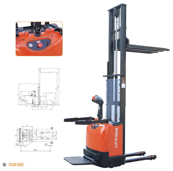 浙江诺力全电动堆高车--CLB 系列 