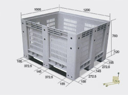 TS1210G封闭储运箱