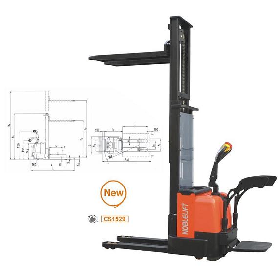 浙江诺力CS1529全电动堆高车